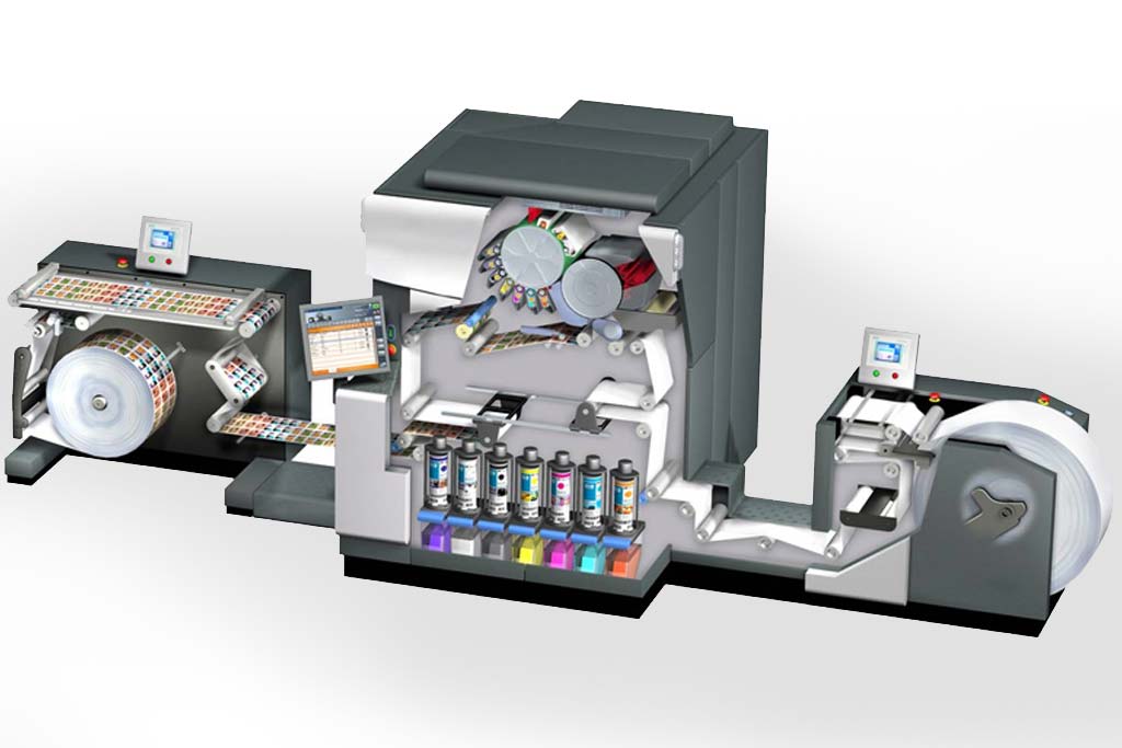 Sistemi industriali per la stampa digitale di etichette